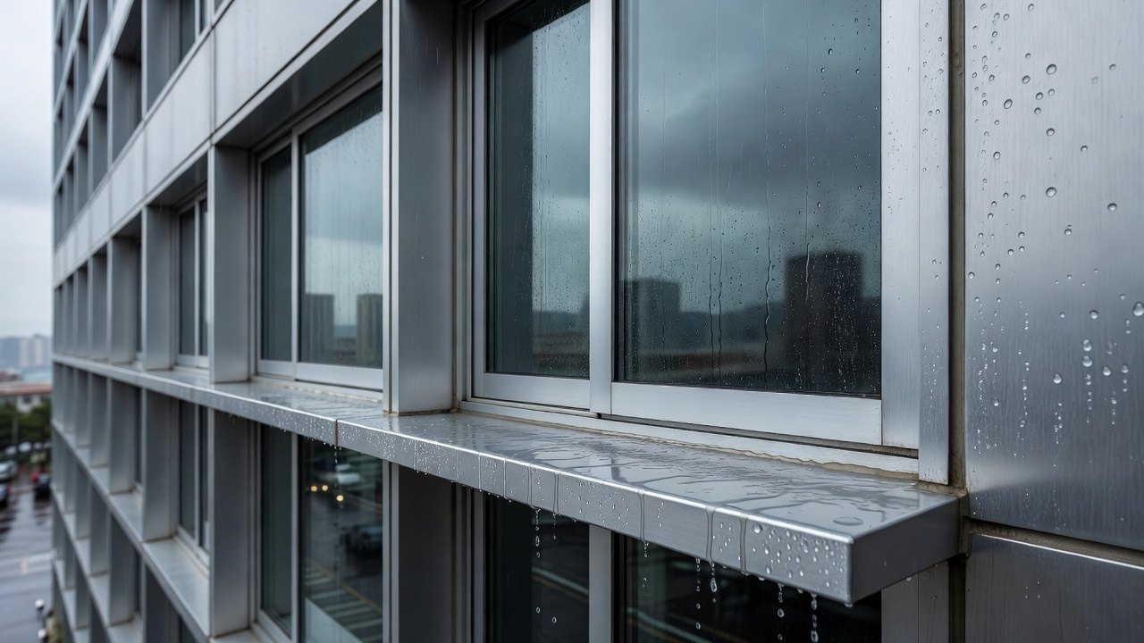 窗台、窗框週邊;鋁窗與 MWCS 交界 · 圖2